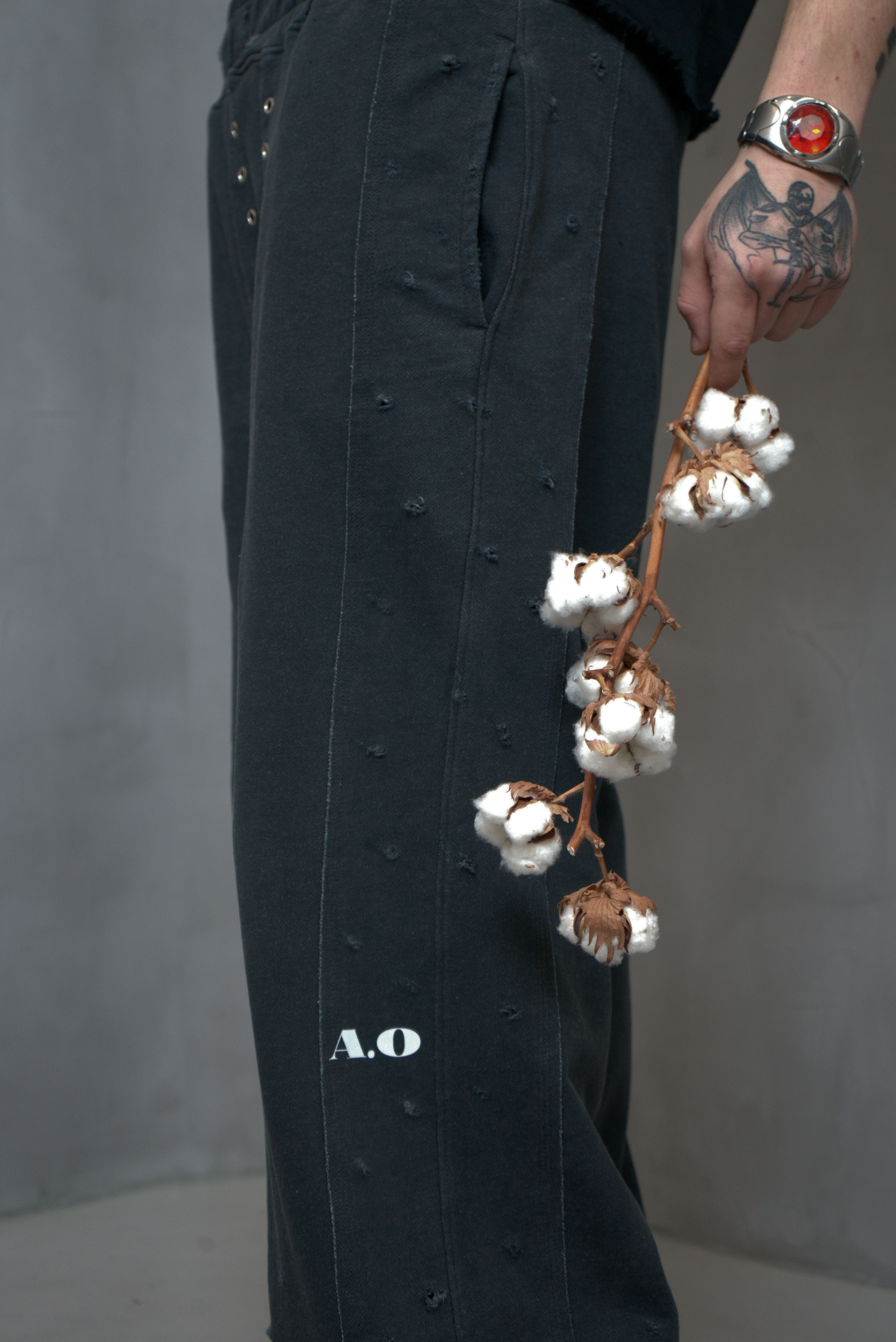 Wide-Leg Pants BRAIDING